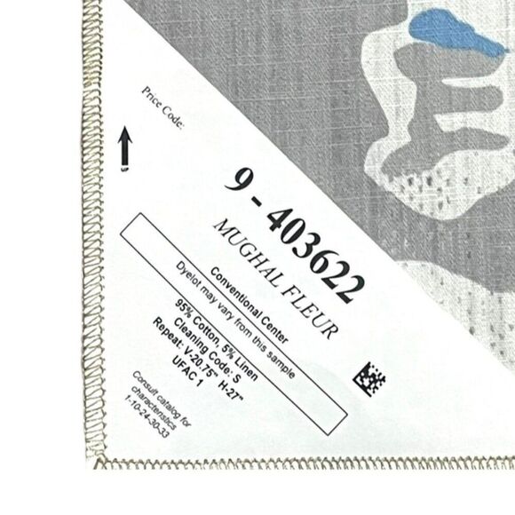 Set Of 4 Floral Indoor Outdoor Kaufman Fabric Samples Crafts Quilting Pillows - Picture 4 of 16